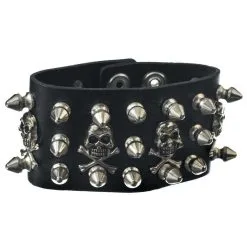 Skull Stud Bracelet