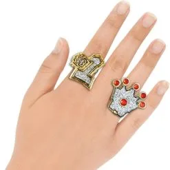 Bling Rings Set 3ct 6 Bling Rings Set 3ct -Party Themes Sales 175886 01