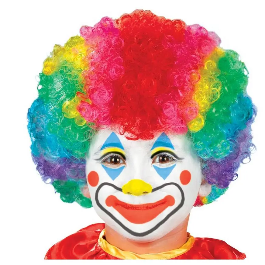 Child Clown Wig 3 Child Clown Wig