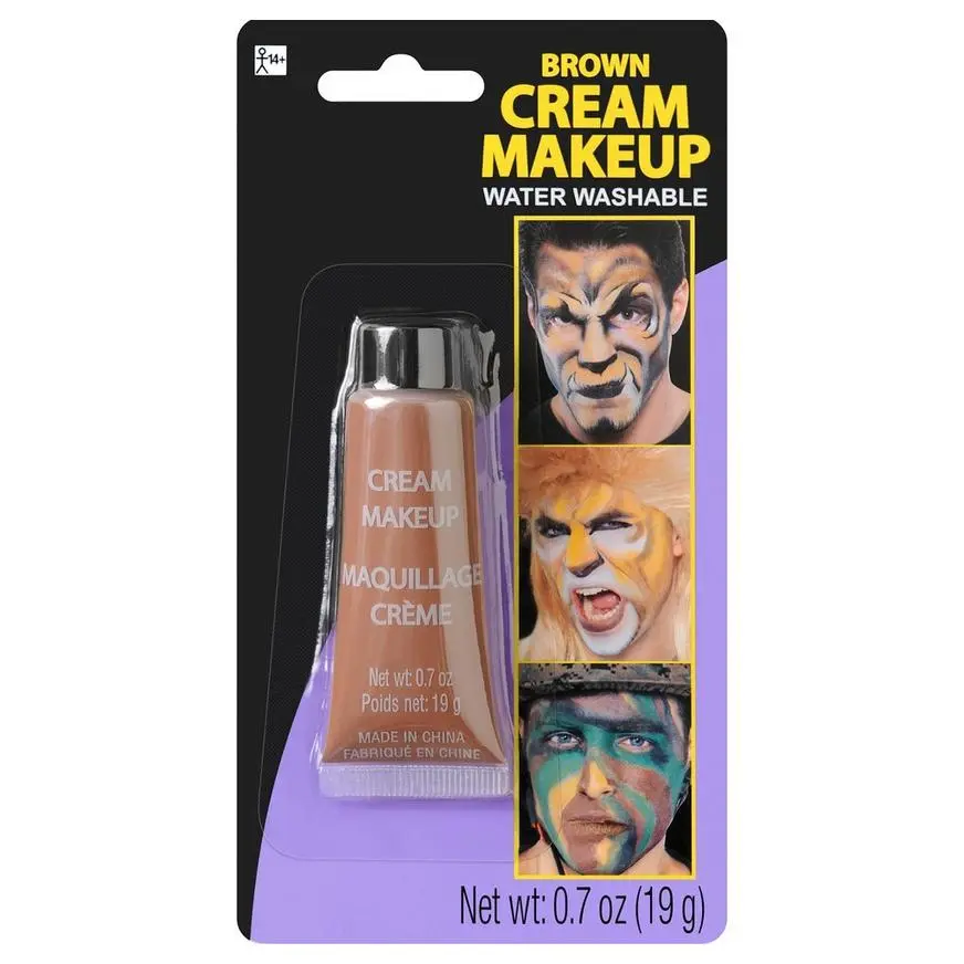 Brown Cream Makeup 0.7oz 3 Brown Cream Makeup 0.7oz