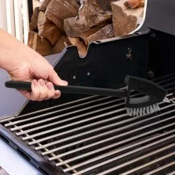 Long Handle Dual-Head Grill Brush, 18in -Party Themes Sales 238425 01