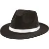 Black Gangster Hat 2 Black Gangster Hat -Party Themes Sales 278736