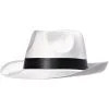 White Gangster Hat 1 White Gangster Hat -Party Themes Sales 278750