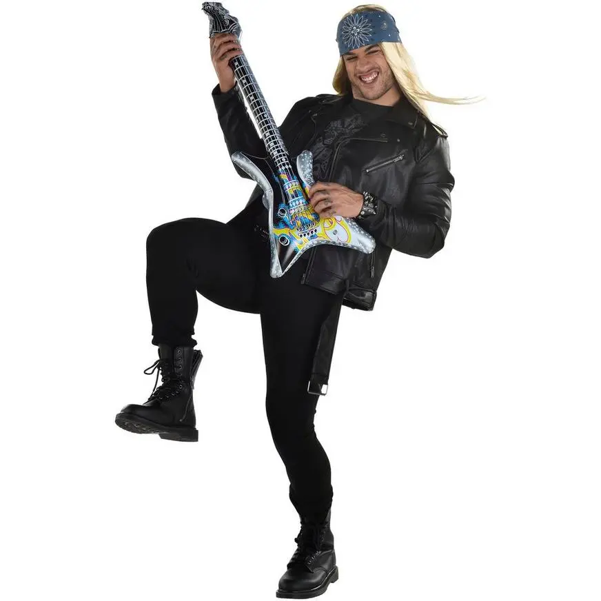 1980s Inflatable Guitar 4 1980s Inflatable Guitar - Image 2