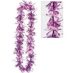 Purple Tinsel Lei