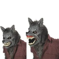 Motion Werewolf Mask 6 Motion Werewolf Mask -Party Themes Sales 393393 01