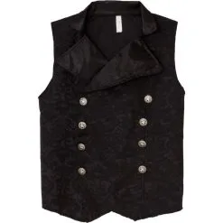 Black Vampire Vest -Party Themes Sales 393787 01
