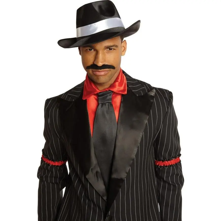 Satin Band Gangster Hat 4 Satin Band Gangster Hat - Image 2