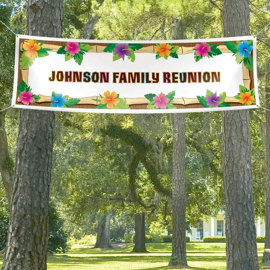Personalized Luau Banner 4 Personalized Luau Banner - Image 2
