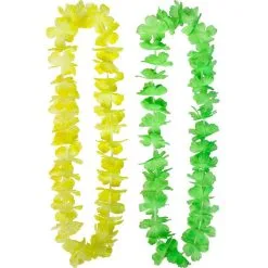 Rainbow Flower Leis 6ct -Party Themes Sales 429980 02