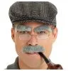 Grey Facial Hair Set -Party Themes Sales 447434