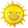 2018-07-20 23:59:30 Smiling Sun Balloon, 26in -Party Themes Sales 47094
