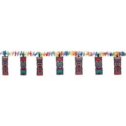Tiki Flower Garland