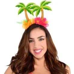 Hibiscus & Palm Tree Head Bopper -Party Themes Sales 583933 01