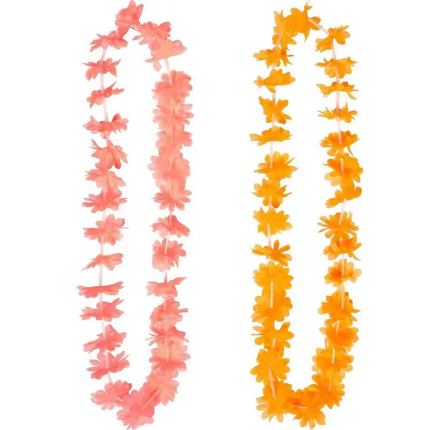 Bright Floral Leis 6ct 4 Bright Floral Leis 6ct - Image 2