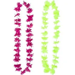 Bright Floral Leis 6ct 8 Bright Floral Leis 6ct -Party Themes Sales 583940 02