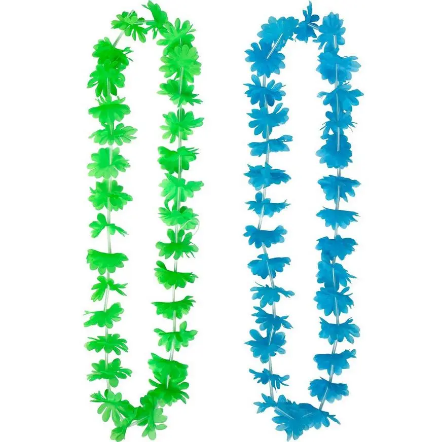 Bright Floral Leis 6ct 6 Bright Floral Leis 6ct - Image 4