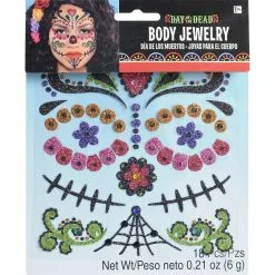 Day Of The Dead Body Jewelry Pack -Party Themes Sales 591770 02