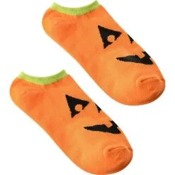 Jack-o'-Lantern Ankle Socks -Party Themes Sales 591944 01
