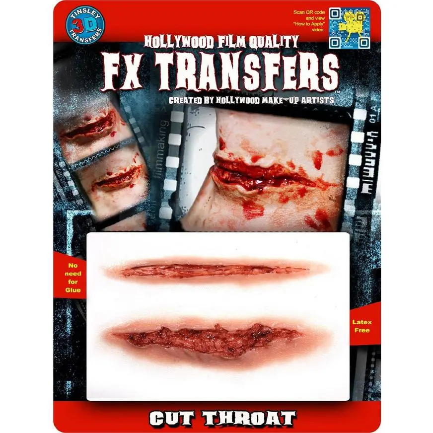 Cut Throat Prosthetics- Tinsley Transfers 4 Cut Throat Prosthetics- Tinsley Transfers - Image 2