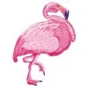 Foil Pink Flamingo Balloon, 35in 2 Foil Pink Flamingo Balloon, 35in -Party Themes Sales 62015