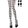 Black & White Harlequin Tights -Party Themes Sales 627449