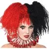 Jesterina Red & Black Wig -Party Themes Sales 627764