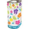 White Hibiscus Pop-Up Trash Bin 2 White Hibiscus Pop-Up Trash Bin -Party Themes Sales 667431