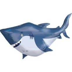 2018-07-20 23:59:30 Under The Sea Shark Balloon 40in X 32in - Giant