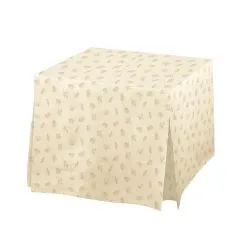 Fall Flannel-Backed Vinyl Fitted Table Cover