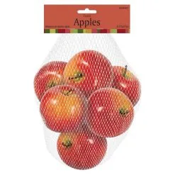 Foam Apples 6ct -Party Themes Sales 690070 01