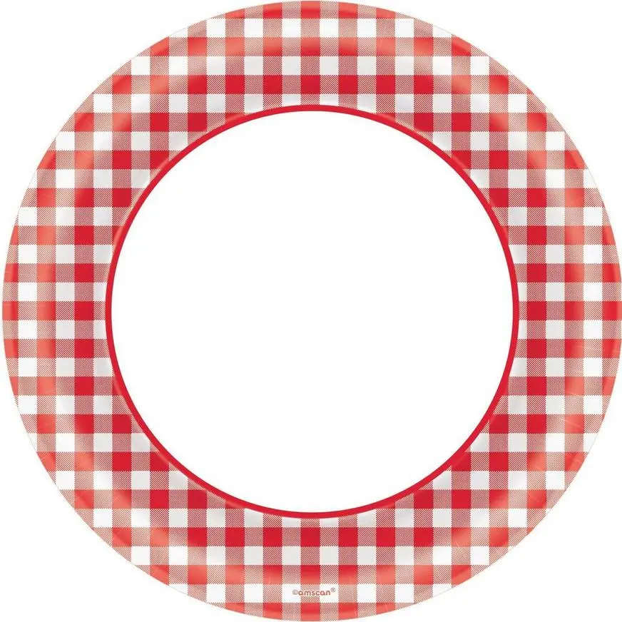 Gingham BBQ Party Kit 6 Gingham BBQ Party Kit - Image 4