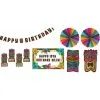 Tropical Tiki Birthday Room Decorating Kit 8pc -Party Themes Sales 741015