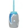 Shark Cup With Straw