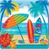 Sun & Surf Beach Dinner Plates 18ct 1 Sun & Surf Beach Dinner Plates 18ct -Party Themes Sales 741058