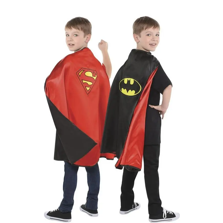 Reversible Batman & Superman Cape 3 Reversible Batman & Superman Cape