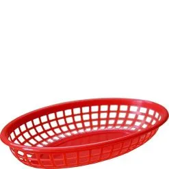 AMSCAN Red Food Baskets 4ct