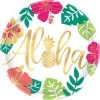 AMSCAN You Had Me At Aloha Dinner Plates 8ct -Party Themes Sales 780533