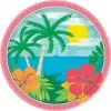 AMSCAN Summer Vibes Lunch Plates 60ct -Party Themes Sales 780547