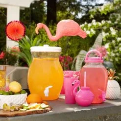 AMSCAN Flamingo Cup With Straw 5 AMSCAN Flamingo Cup With Straw -Party Themes Sales 780553 01