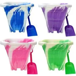 Tie Dye Sand Bucket With Shovel Set
