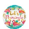 ANAGRAM INTERNATIONAL Let's Flamingle Balloon, 17in 2 ANAGRAM INTERNATIONAL Let's Flamingle Balloon, 17in -Party Themes Sales 780861