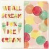 Dots & Ice Cream Napkins Duo Pack 20ct -Party Themes Sales 788249