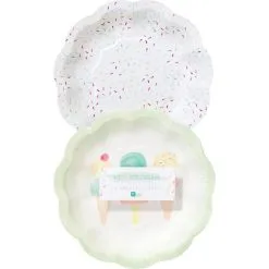Ice Cream Dessert Plates 12ct -Party Themes Sales 788252 01