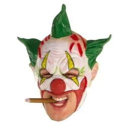 AMSCAN Adult Green-Haired Clown Mask