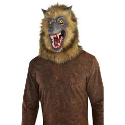 AMSCAN Brown Werewolf Mask 5 AMSCAN Brown Werewolf Mask -Party Themes Sales 793192 01