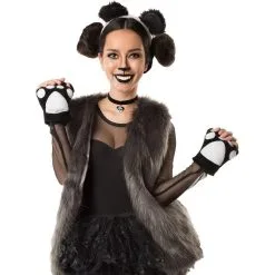 M&J TRIMMMINGS / PAPILLION ACCESSORIES Womens Panda Costume Accessory Kit