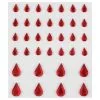 Blood Drop Body Jewelry 36ct -Party Themes Sales 795446