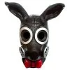 CARETAS REV S.A. DE C.V Black Bunny Rabbit Gas Mask 1 CARETAS REV S.A. DE C.V Black Bunny Rabbit Gas Mask -Party Themes Sales 800370