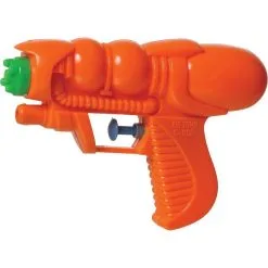 Party City Small Orange & Green Water Blaster
